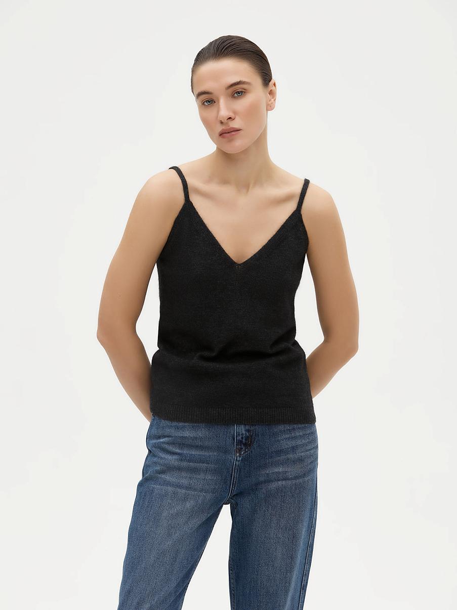 Топ из ангоры и шерсти мериноса