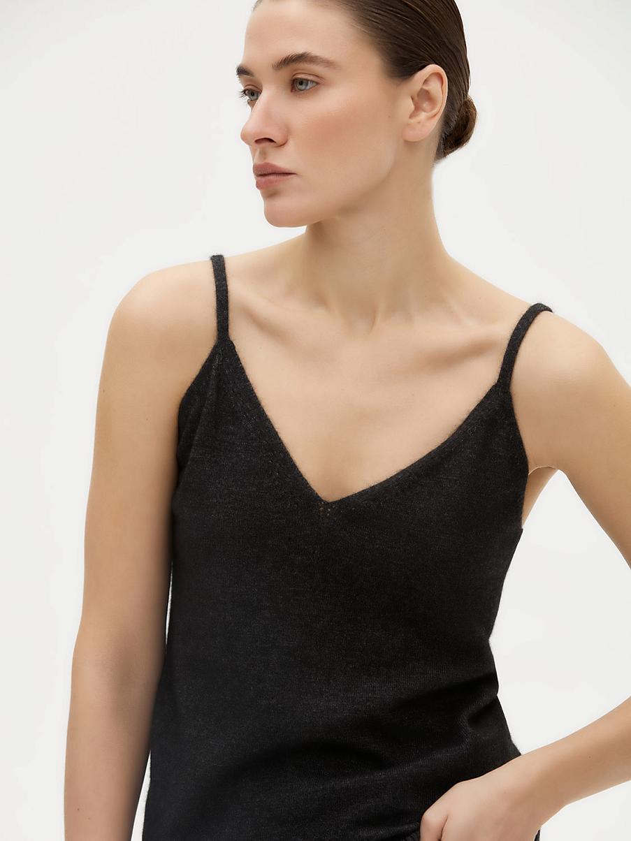 Топ из ангоры и шерсти мериноса