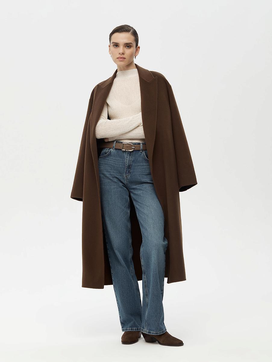 Облегающая водолазка с жатым эффектом