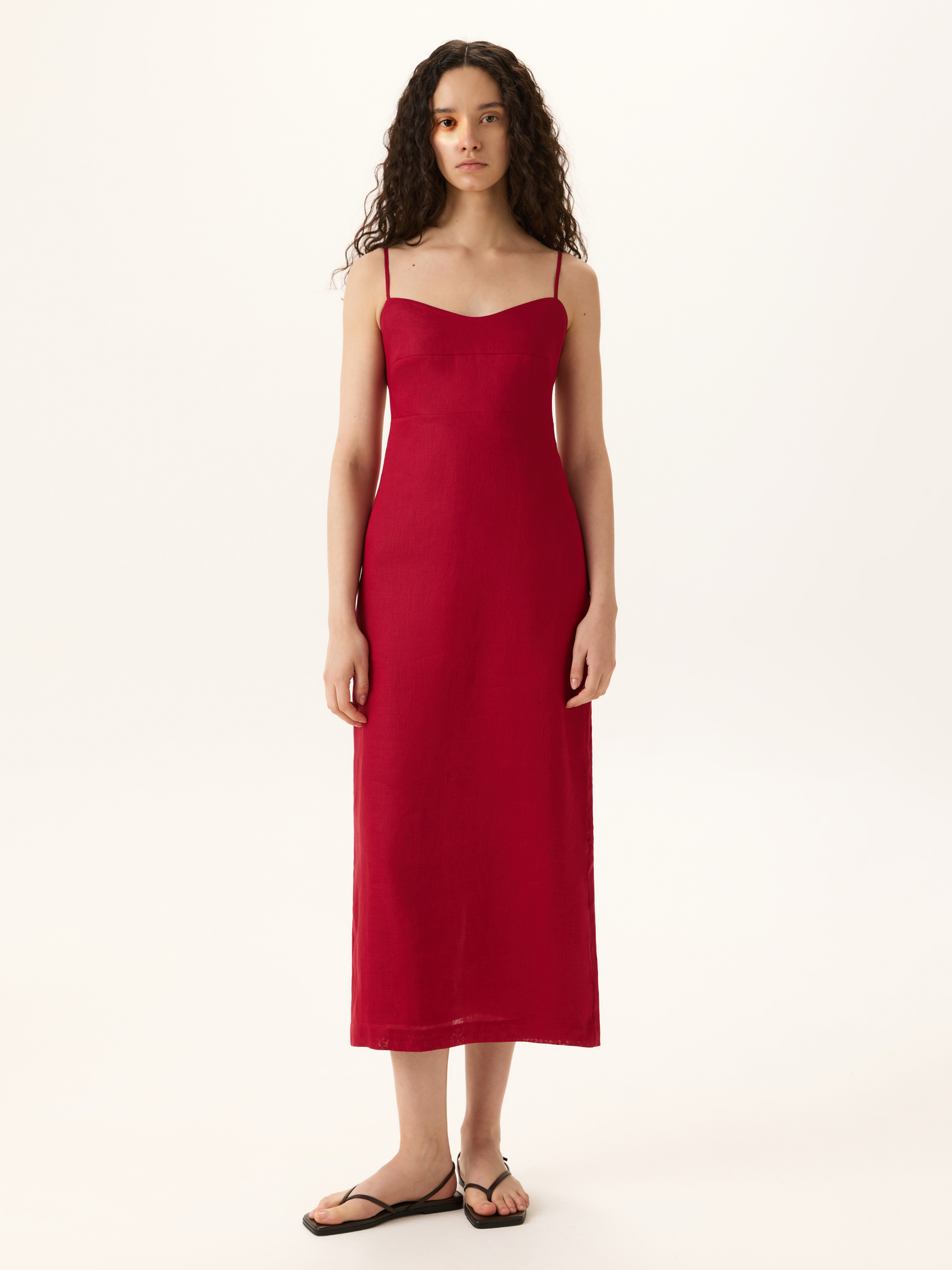LSTR-022155 Платье (красный, L)