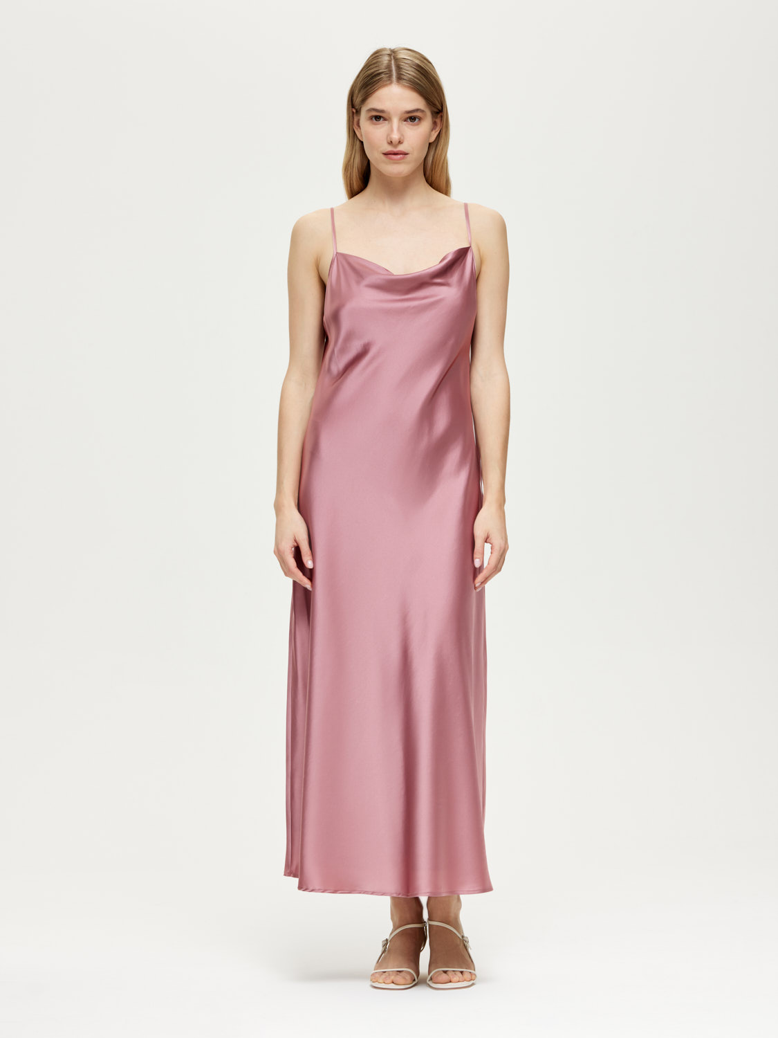 LSSS-022047 Платье (Персиковый, S)
