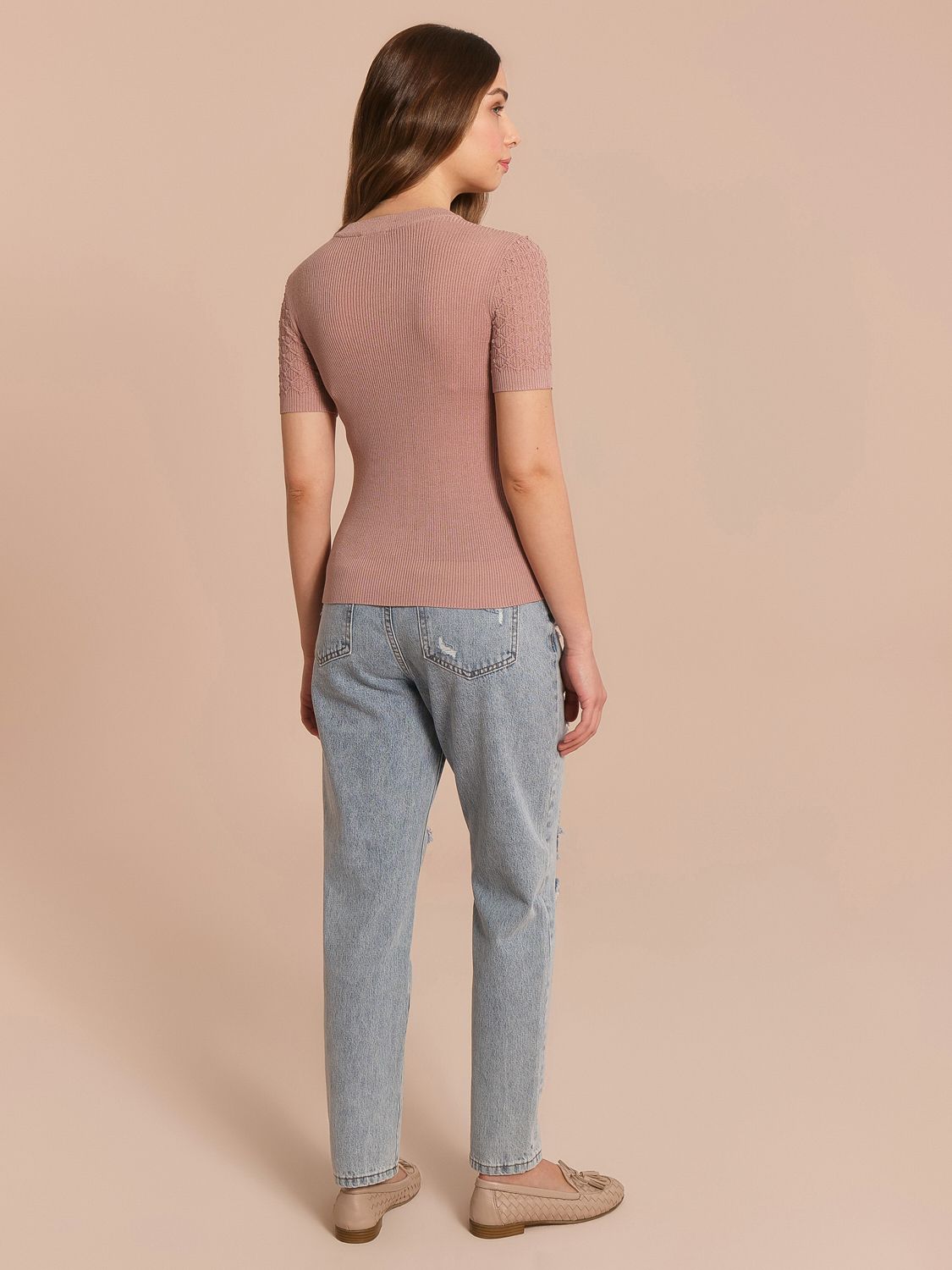 LSKF-070008 Knitted blouse