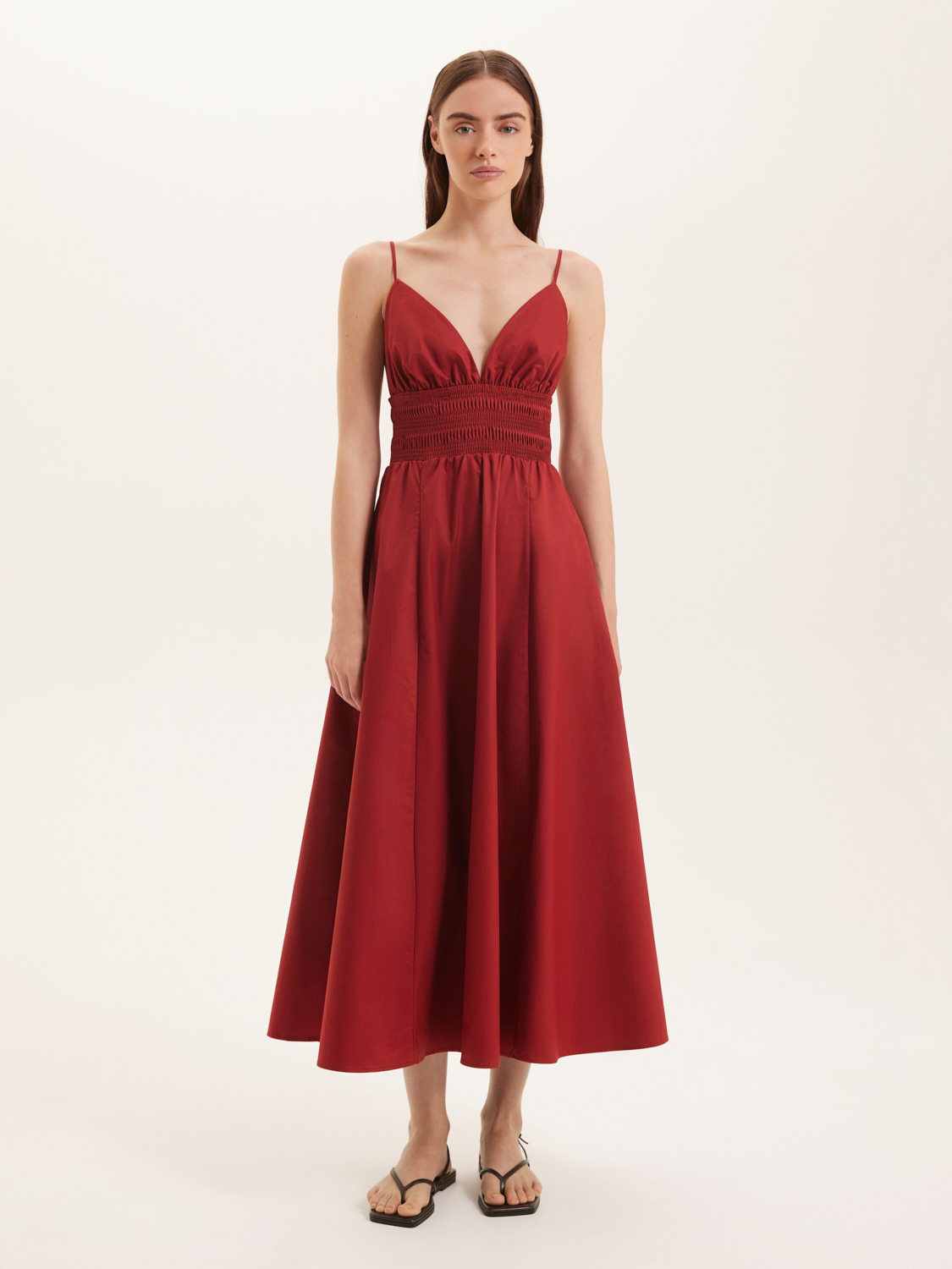 LSTR-022048 Платье (красный, S)