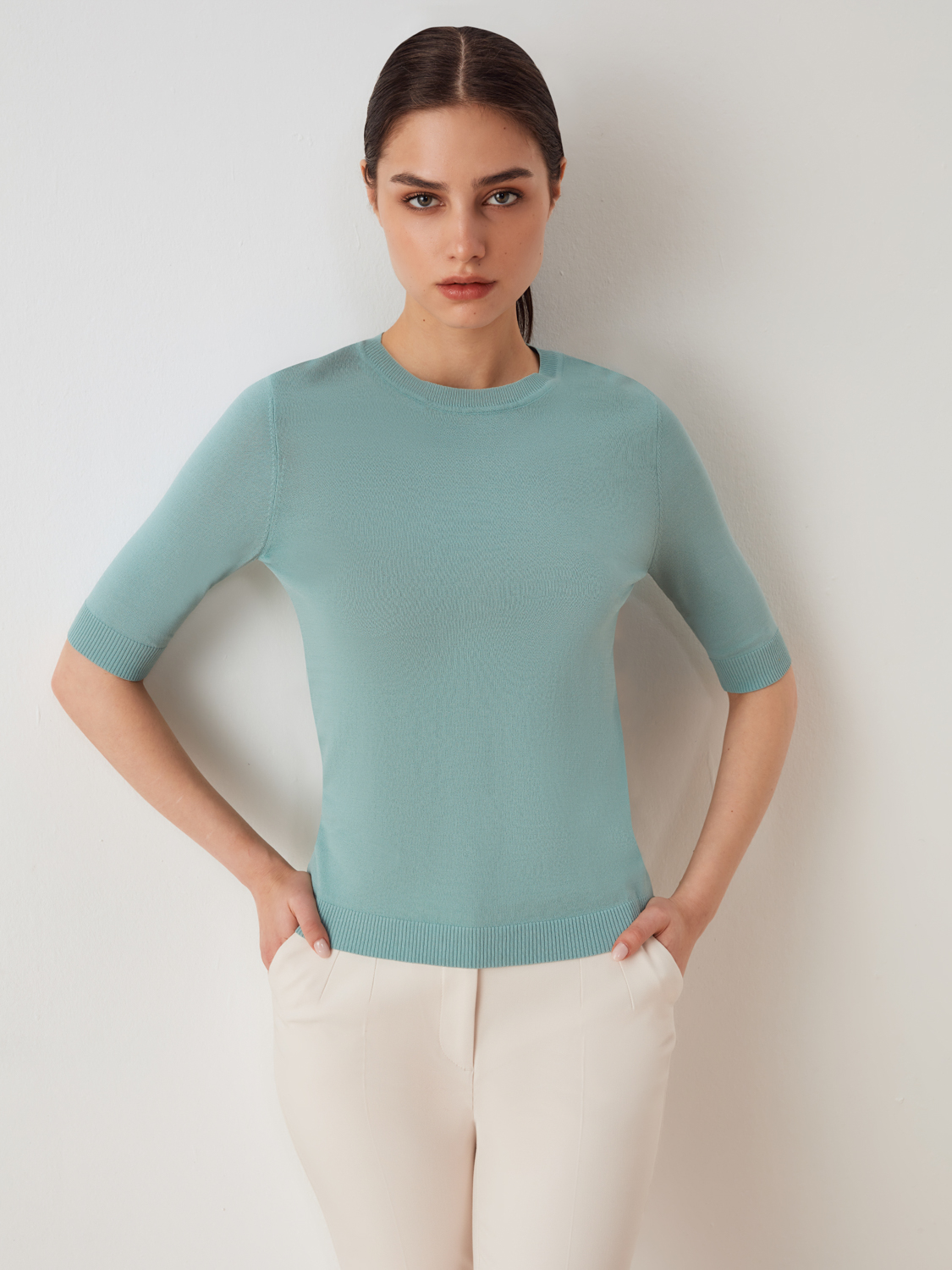 LSKF-070011 Knitted blouse