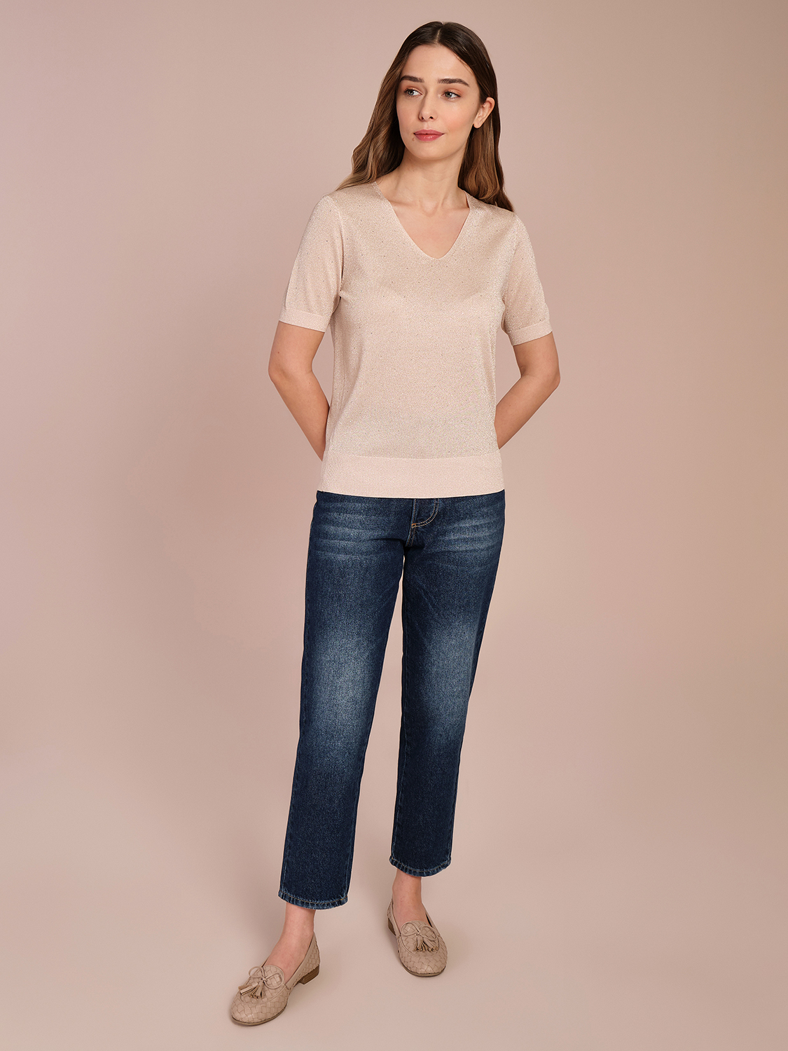 LSKF-070022 Knitted blouse