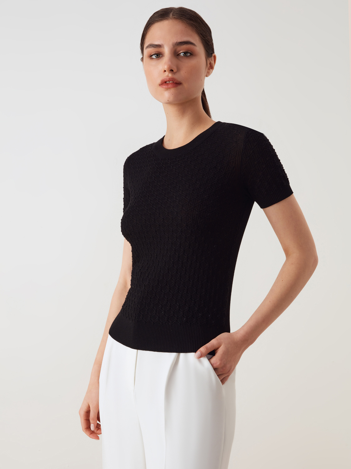 LSKF-070008 Knitted blouse