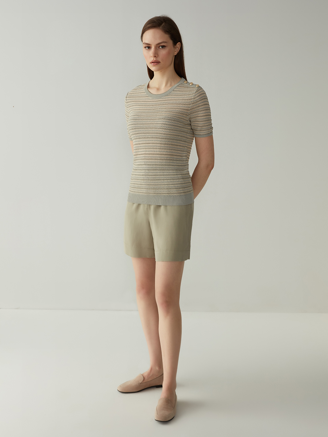 LSKF-070024 Knitted blouse