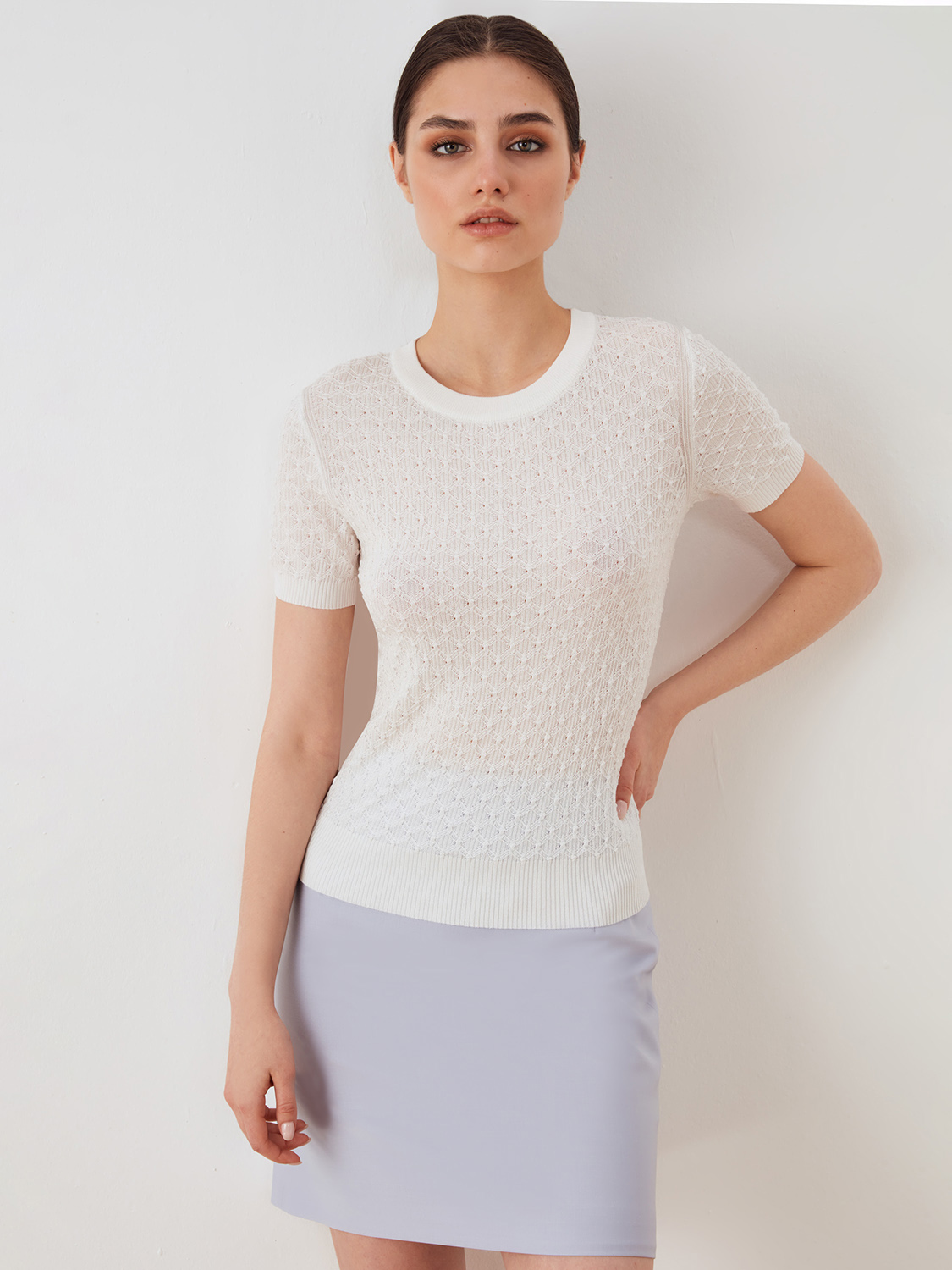 LSKF-070008 Knitted blouse