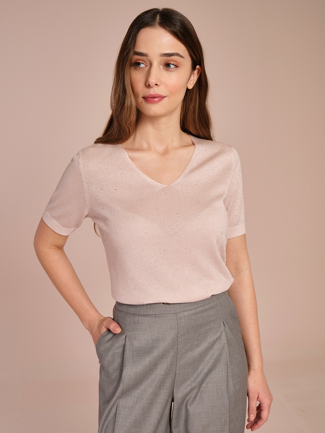 LSKF-070022 Knitted blouse