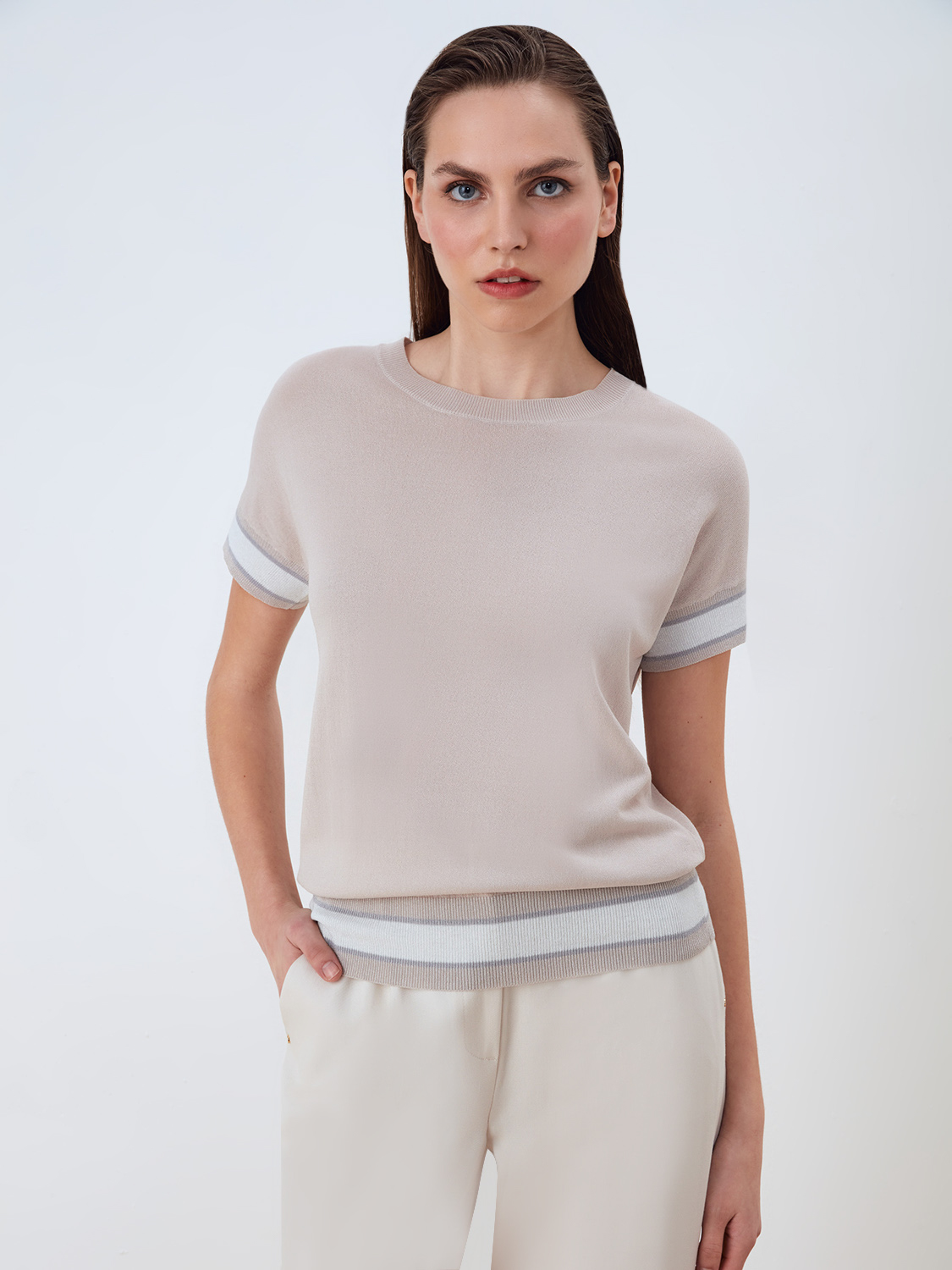 LSCS-070023 Knitted blouse