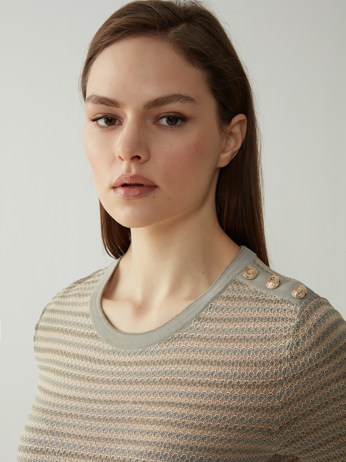 LSKF-070024 Knitted blouse