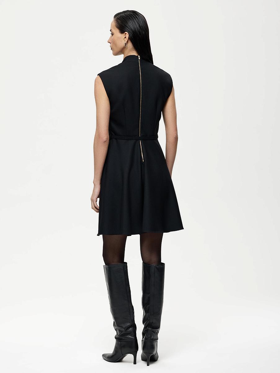 Платье мини с юбкой-солнце