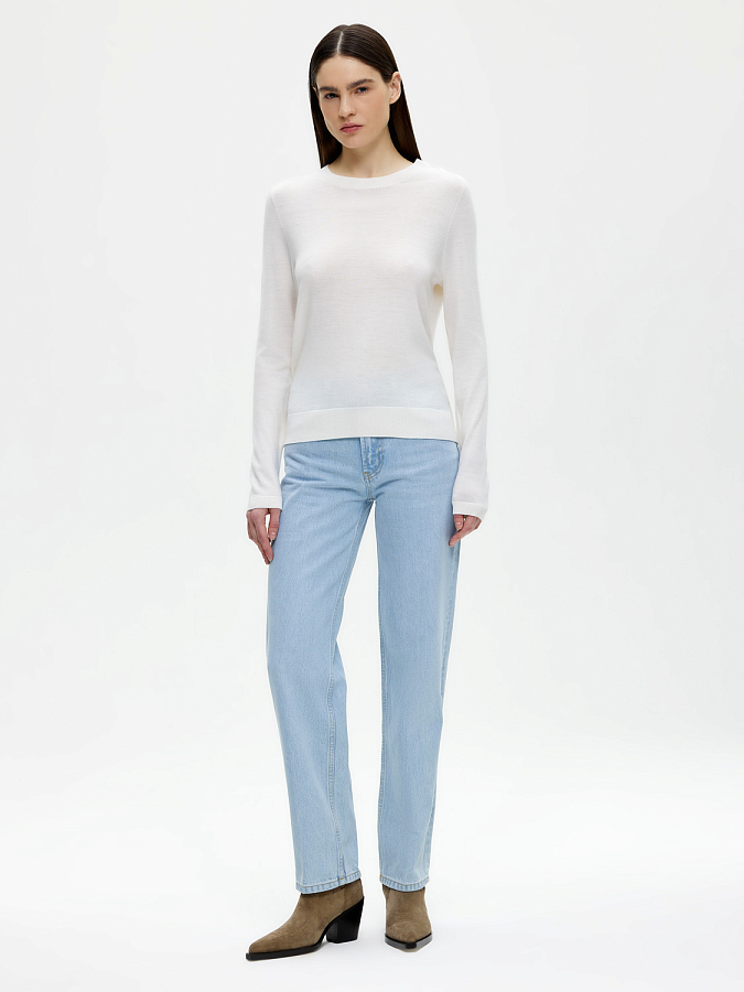 LSCH-340005 Джемпер (белый, L)