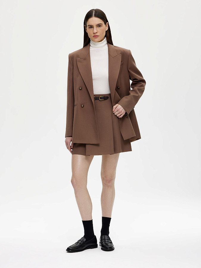 LSWF-032026 Юбка (коричневый, S)