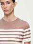 Трикотажная футболка в полоску