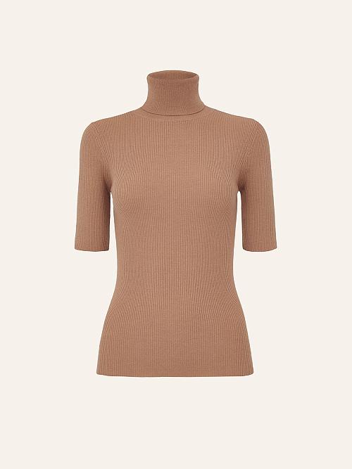 LWWS-612009 Водолазка трикотажная (песочный, XS)