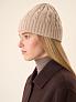 Шапка с шерстью мериноса и кашемиром