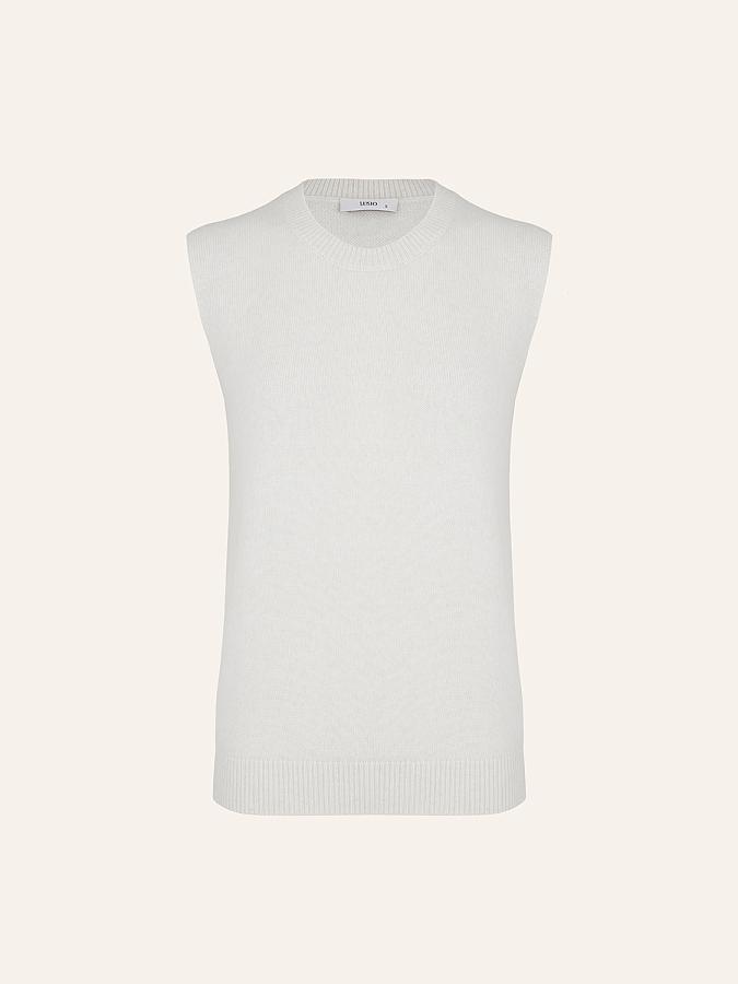 LWWS-072013 Трикотажная блузка (белый, S)