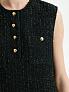 Платье мини с шерстью