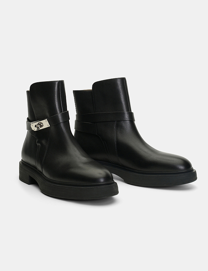 LSCH-520001 Полусапоги (черный, 38)