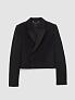 Укороченный жакет из шерсти
