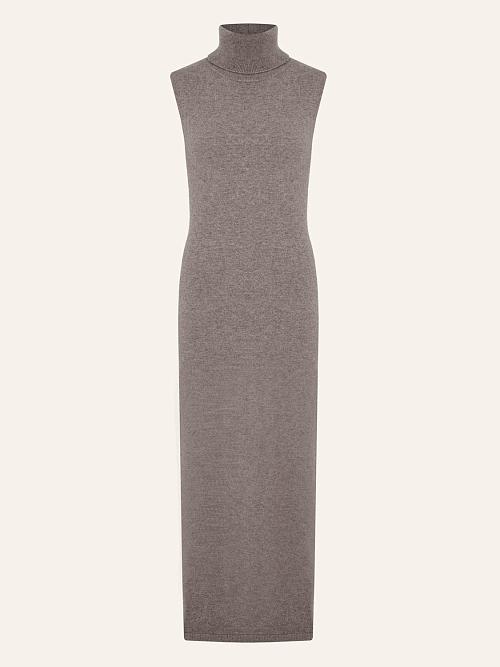 LWWS-782014 Платье трикотажное (коричневый, XS)