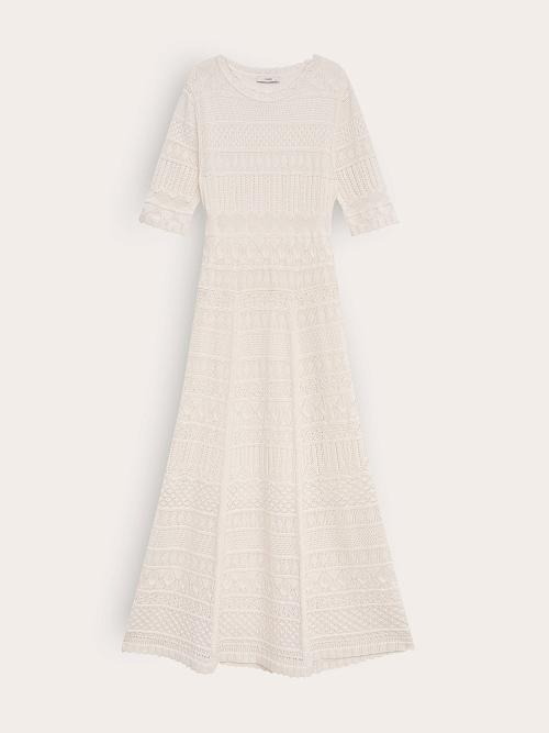 LSSL-782010 Платье трикотажное (белый, XS)