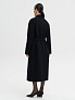 Пальто-халат из шерсти