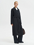 Пальто-халат из мериноса и кашемира