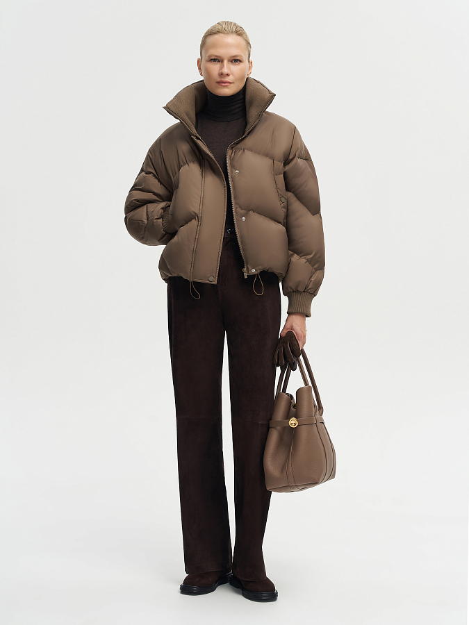 LSWN-052016 Куртка (кэмел, XS)