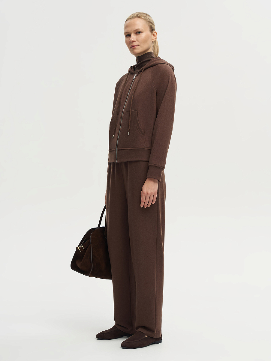 Брюки из  шерсти