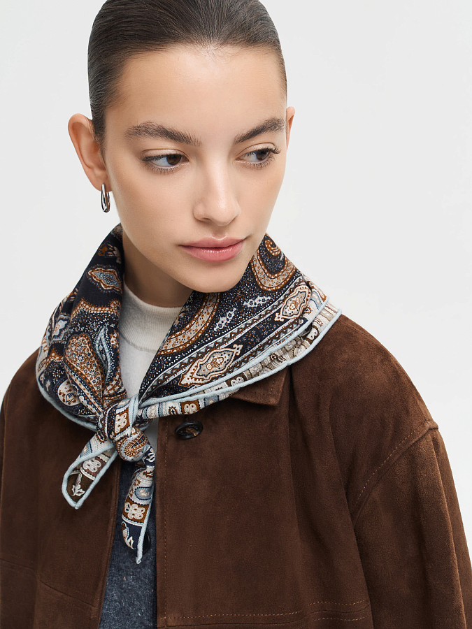 LSWN-432001 Платок (черный, S)