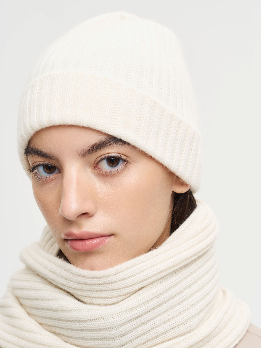 Шапка из 100% кашемира