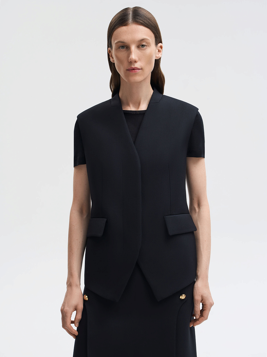 Жилетка из шерсти