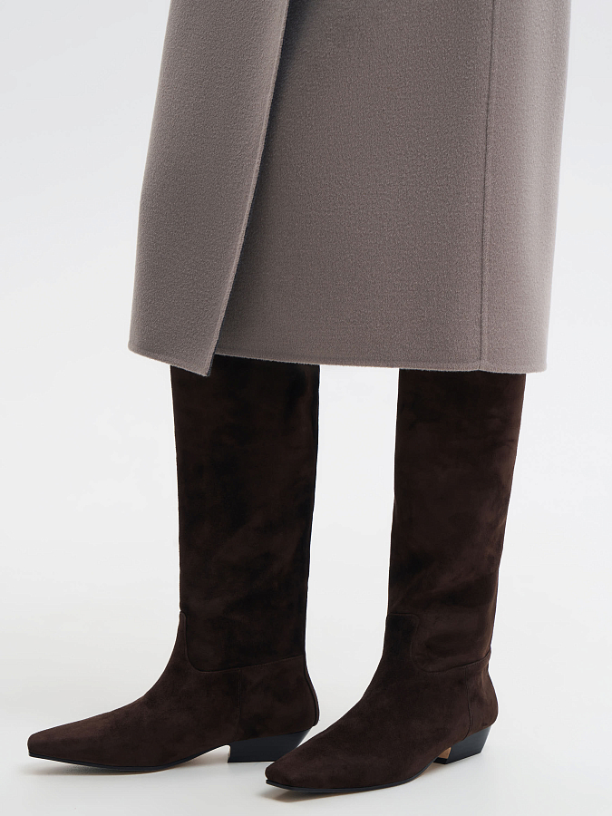 LSWN-572006 Сапоги (темно-коричневый, 37)