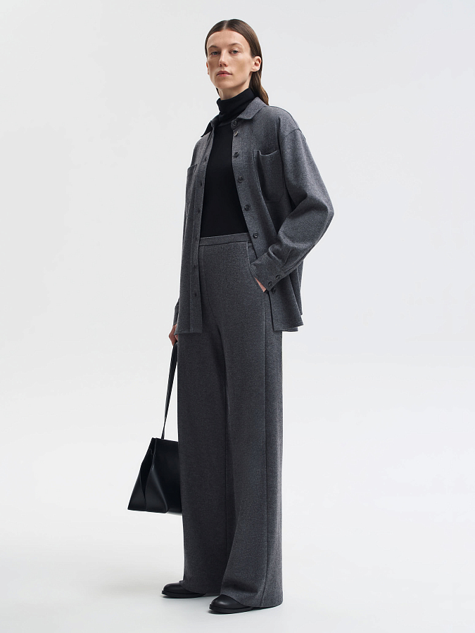 LSWN-132066 Брюки (серый, M)