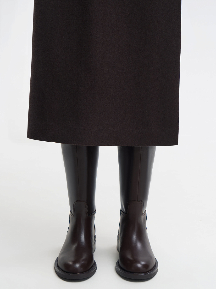 Сапоги из кожи