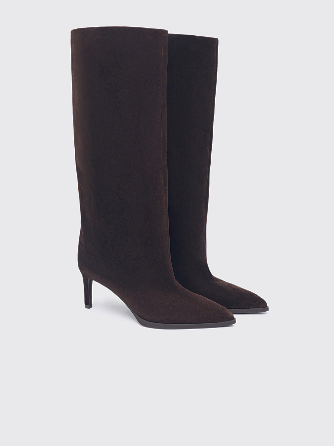 LSWN-572010 Сапоги (темно-коричневый, 40)