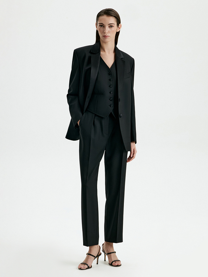 LWWS-132049 Брюки (черный, XS)