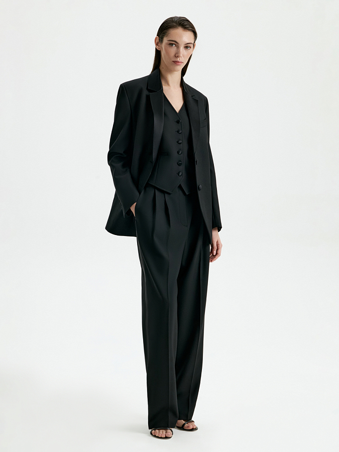 LWWS-122036 Жакет (черный, XS)