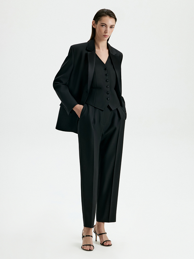 LWWS-152009 Жилетка (черный, XS)