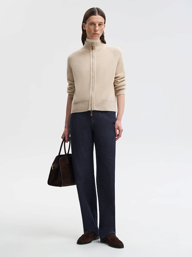 LSWN-202059 Кардиган (кремовый, S)