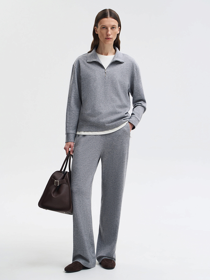 LSWN-132047 Брюки (серый, L)