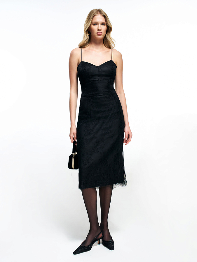 LSWN-022048 Платье (черный, XS)