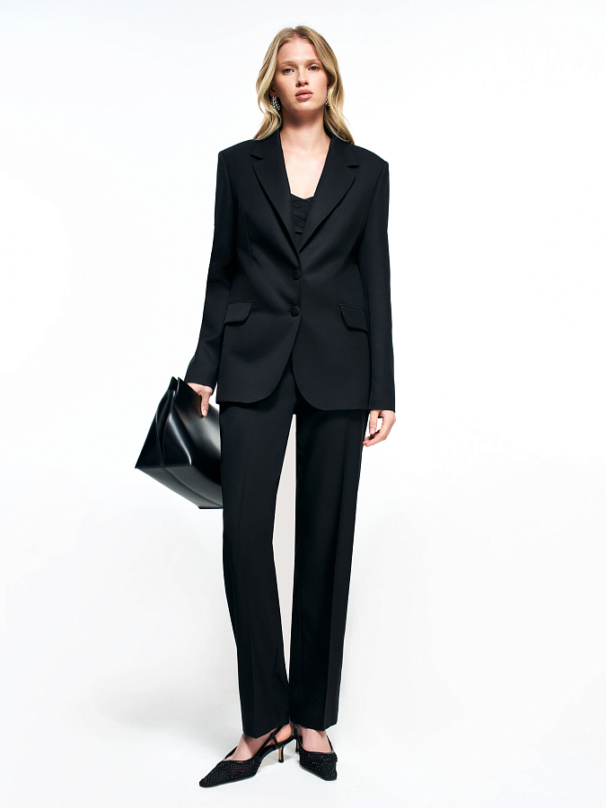 LSWN-122070 Жакет (черный, L)