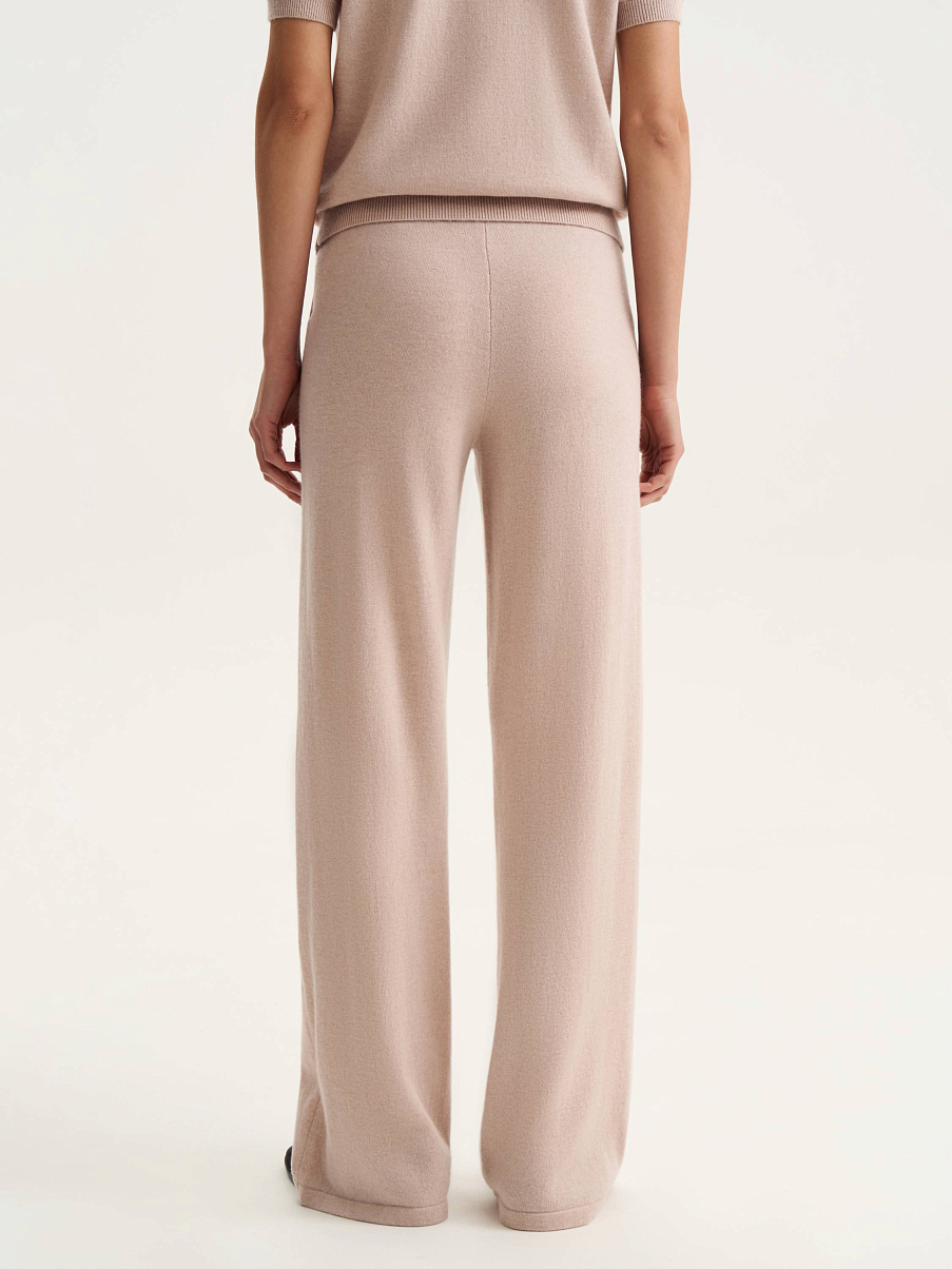 Брюки из кашемира и шерсти мериноса