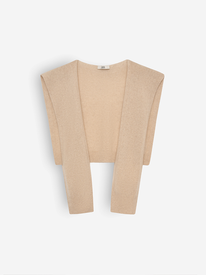 LSWN-182021 Шарф (кремовый, S)