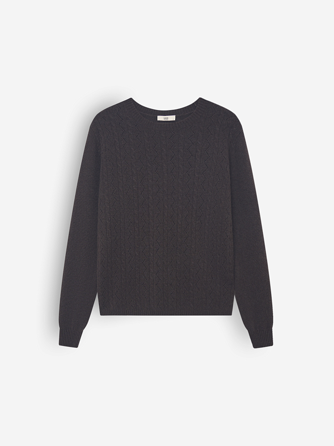 LSWN-342078 Джемпер (коричневый, S)