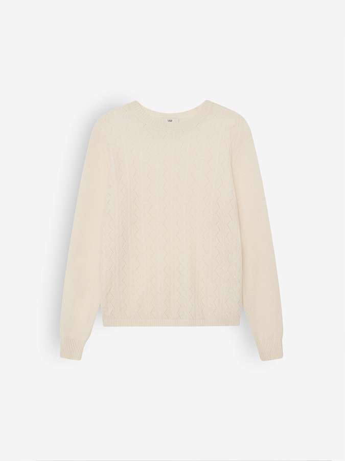 LSWN-342078 Джемпер (белый, M)