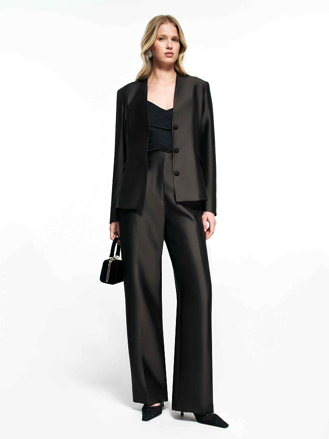 LSWN-132065 Брюки (коричневый, XS)